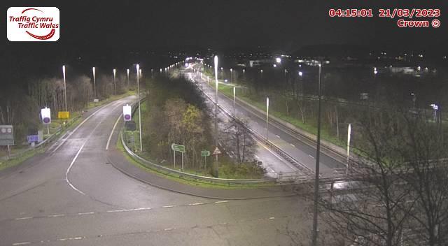 J17 Conwy Morfa Interchange (Eastbound)