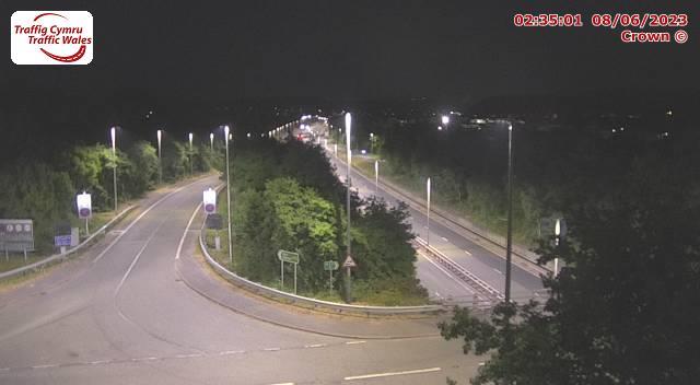 J17 Conwy Morfa Interchange (Eastbound)