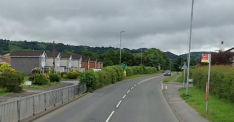 Picture of the A470 at Llanrwst