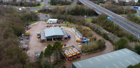 coryton depot drone