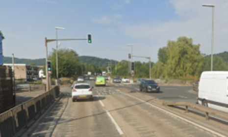 Goleuadau Trefynwy A40 Monmouth Lights