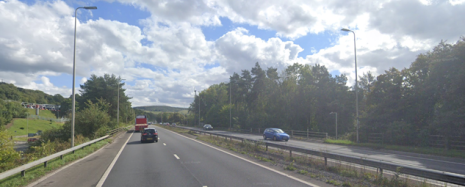 A470 Upperboat carriageway