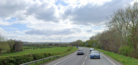 Trunk road streetview