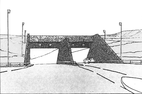 artistic impression of the eastern approach 