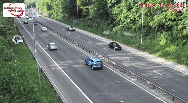 Nantgarw South Footbridge Camera