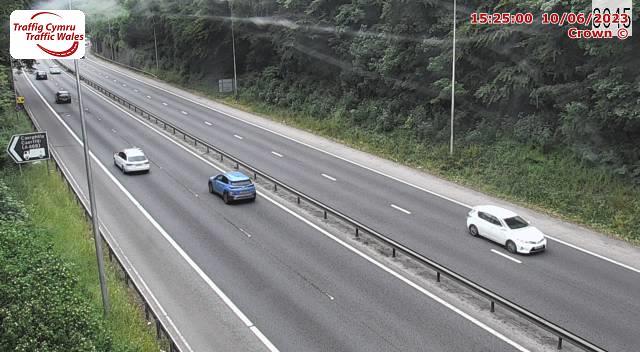 Nantgarw South Footbridge Camera